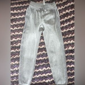 Grey size 2 lululemon jogger sweats